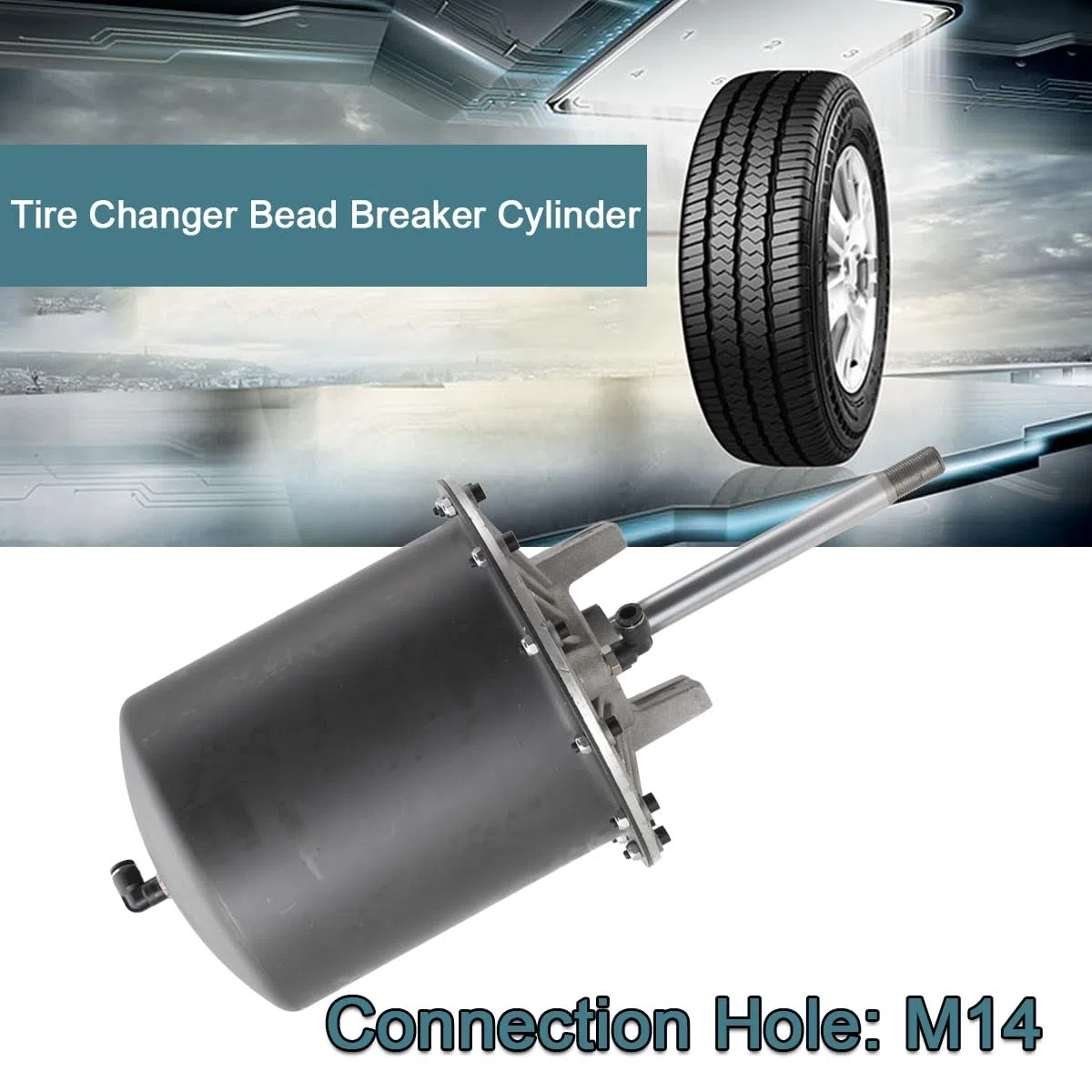 186Y - Machine universelle pour changer de pneu - Cylindre de disjoncteur de perles pour pneus de voiture - Outils de réparation de pneus pour cylindres en aluminium de différentes marques