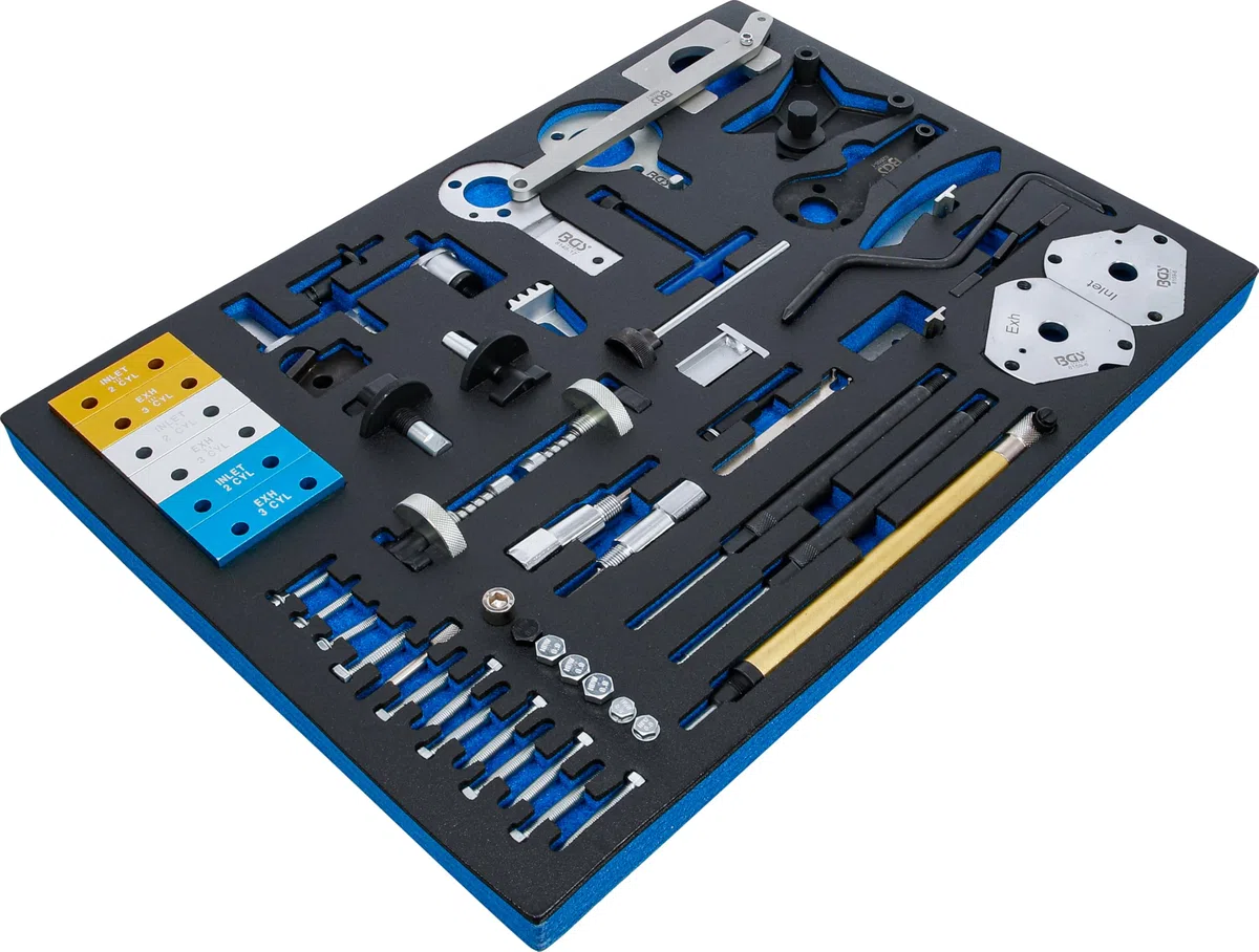 BGS 4137 | Insert de servante d’Atelier 3/3: Coffret de Calage | pour Fiat, Alfa, Lancia, Opel, Suzuki, Ford