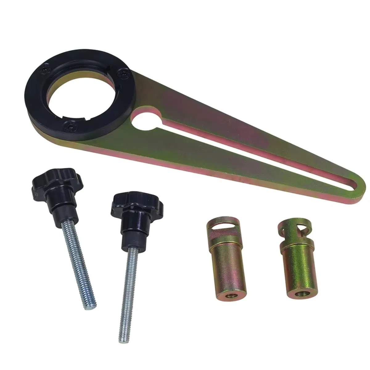 Kit de Calage Distribution Compatible Avec BMW N47 N57 5 Pièces Retenue Synchronisation Poulie Vilebrequin, Outil Réglage Verrouillage Vilebrequin, Kit Goupilles Verrouillage
