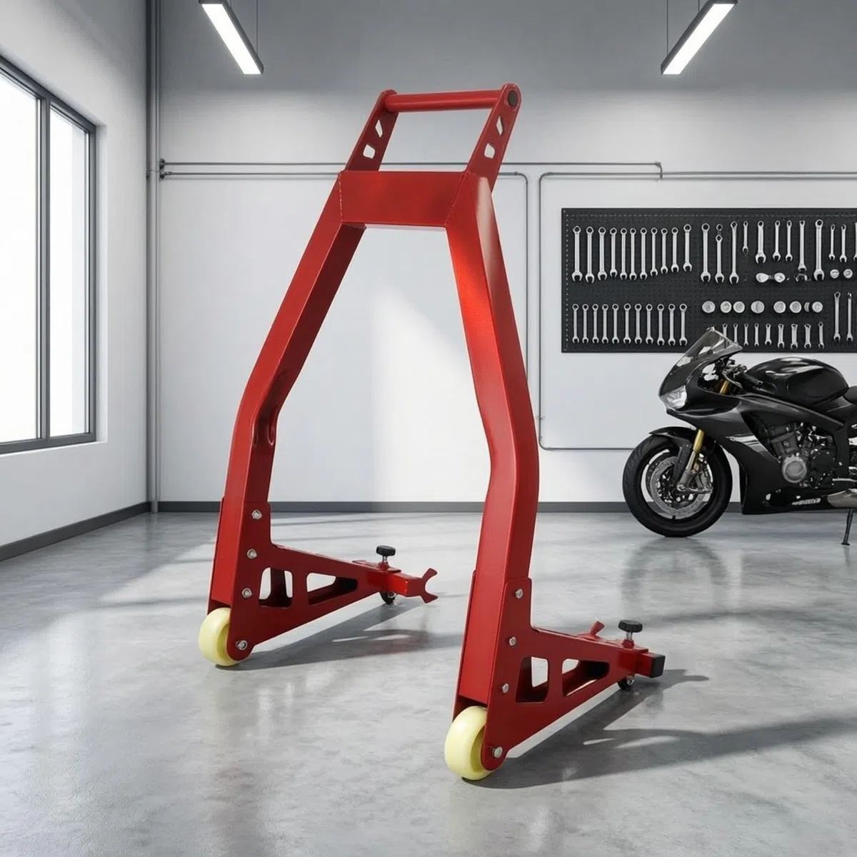 Support Levage Arrière cyclte cé Béquille cyclte Arrière Robuste Béquille Paddock Garage
