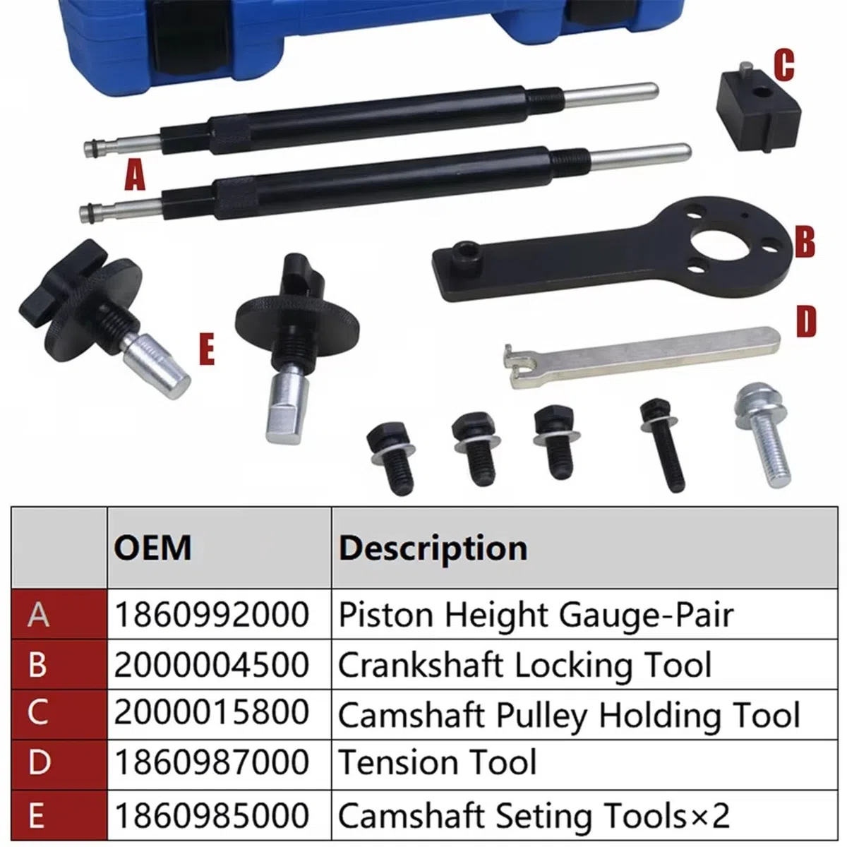 Compatible avec Fiat pour Brava 1998-2002 pour Panda 2006-2011 Kit D'outils Synchronisation Moteur Automatique Remplacer 3031472 Outil Courroie Distribution