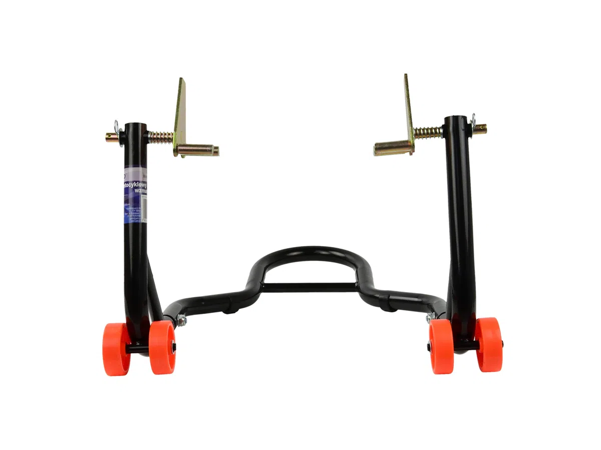 Set de Supports de Moto - Béquille d'Atelier, Pieds de Montage, Supports pour Roue Avant et Arrière - Capacité 270kg