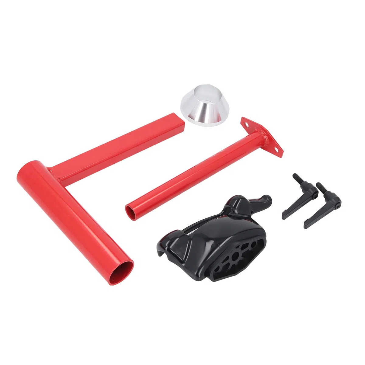 Kit de tête de Canard pour changeur de Pneu Manuel, Ensemble de têtes de Canard en Acier au Carbone, Outil à cône argenté de Haute précision pour Le Montage des pneus, kit