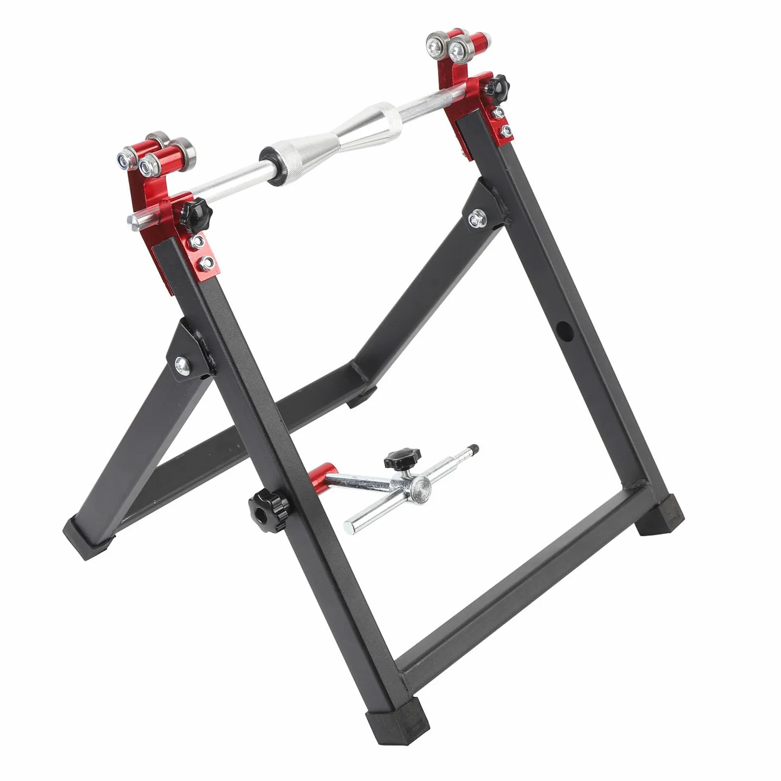 Équilibreuse de Roue de Moto, Pliable, Cône Central Réglable
