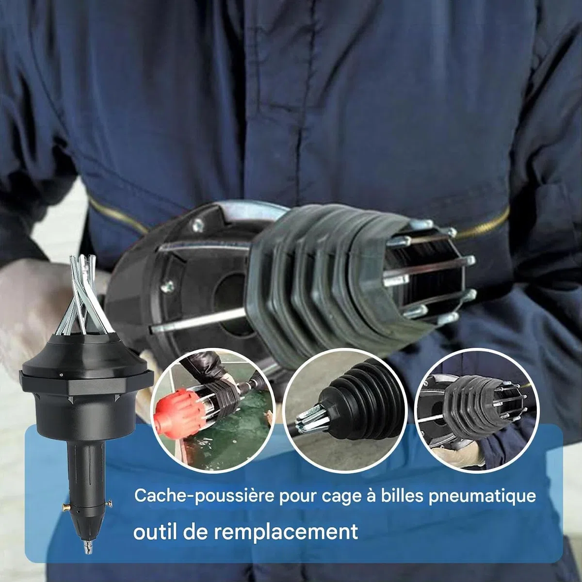 Kit De Réparation De Soufflet De Cardan Aide À L'installation Et Au