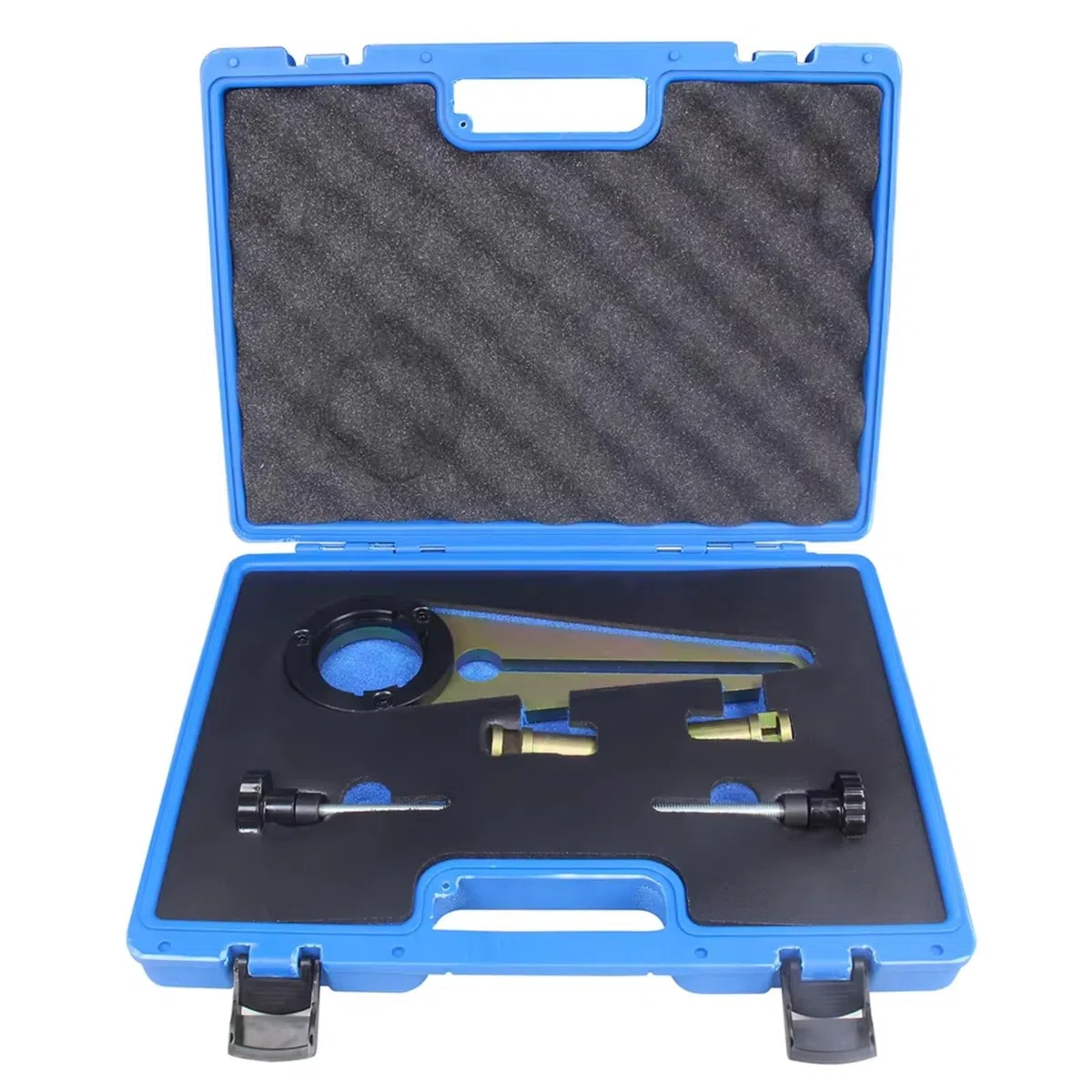 Kit de Calage Distribution Compatible Avec BMW N47 N57 5 Pièces Retenue Synchronisation Poulie Vilebrequin, Outil Réglage Verrouillage Vilebrequin, Kit Goupilles Verrouillage