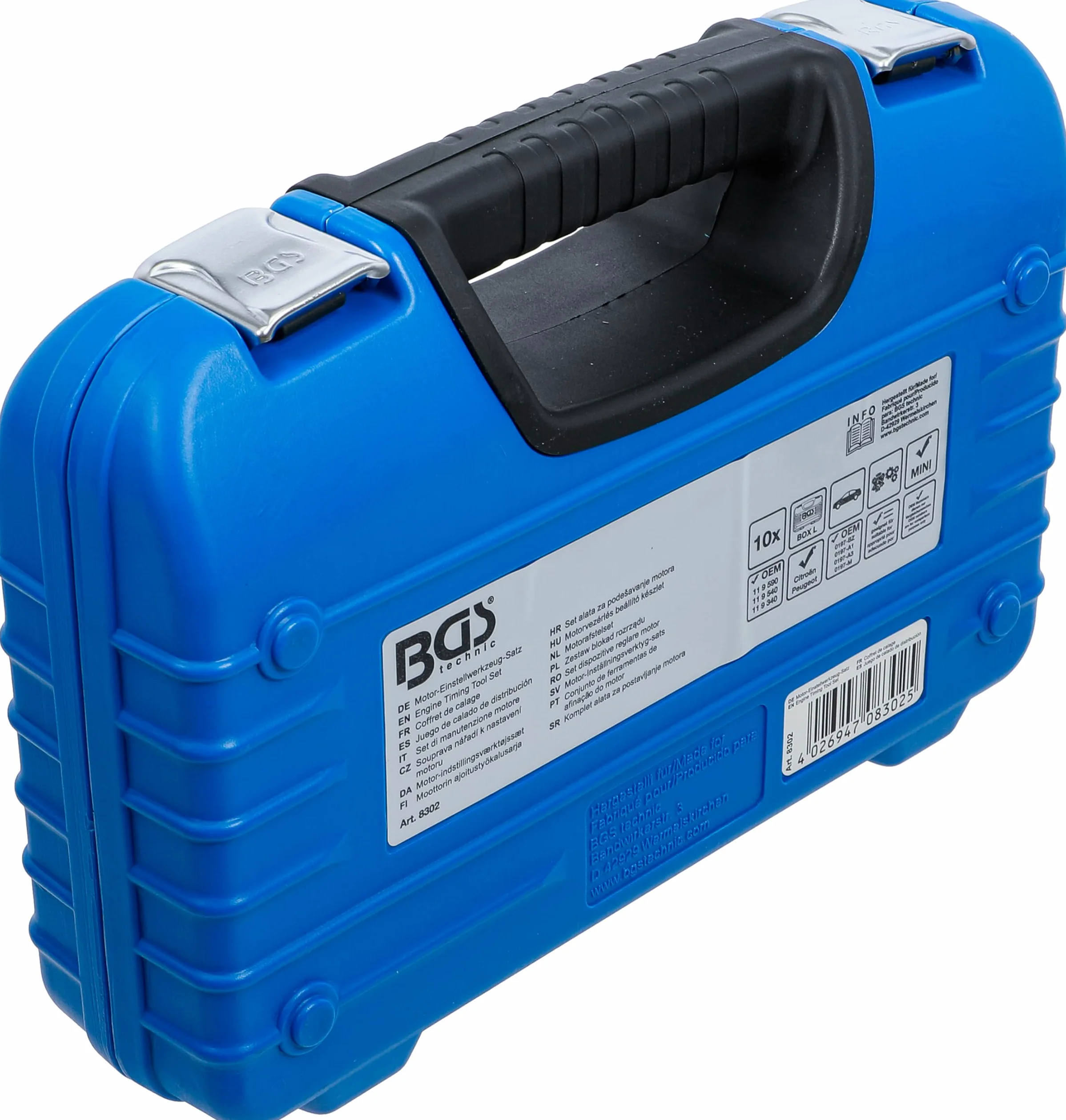 BGS 8302 | Coffret de calage | pour MINI, PSA | 10 pièces