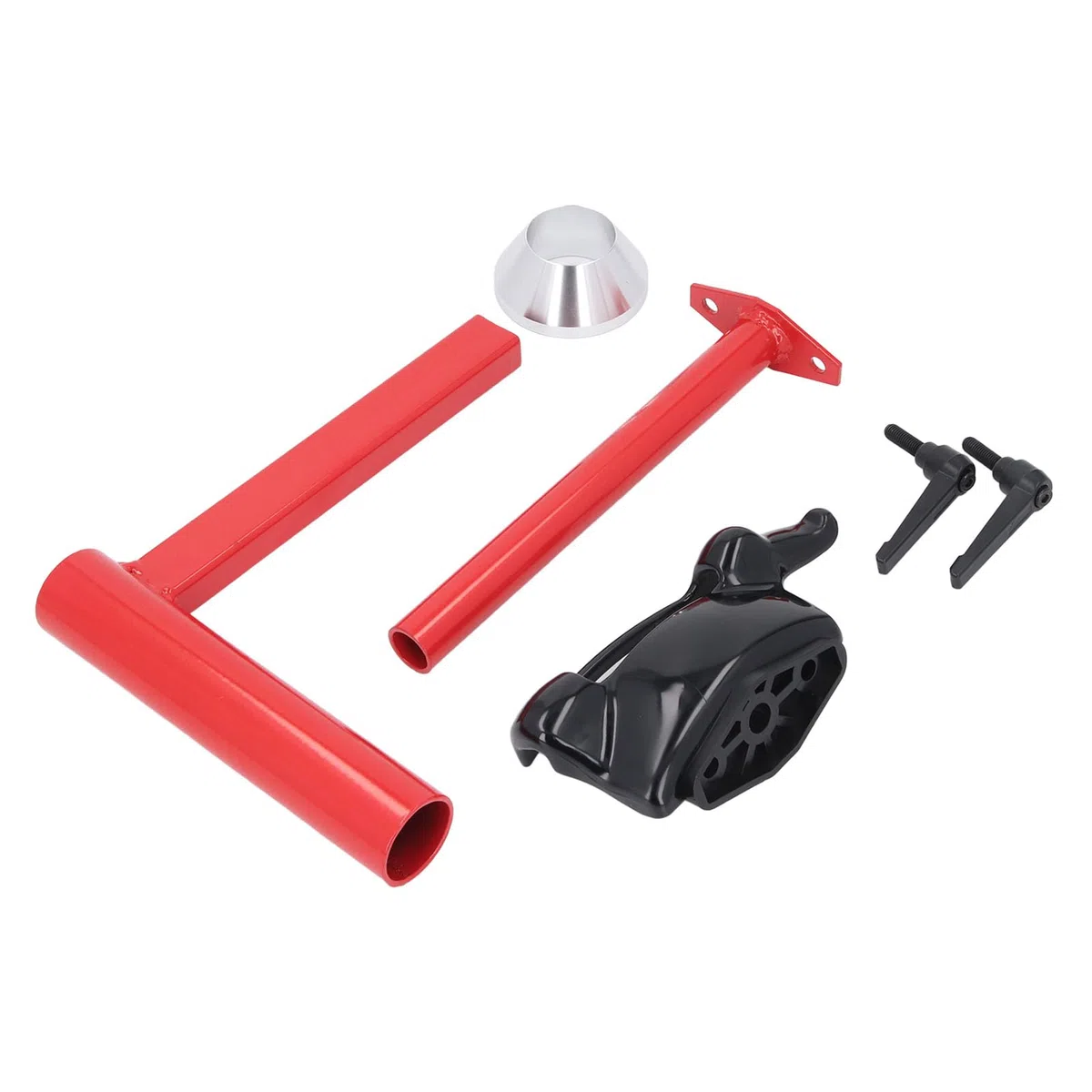 Kit de tête de Canard pour changeur de Pneu Manuel, Ensemble de têtes de Canard en Acier au Carbone, Outil à cône argenté de Haute précision pour Le Montage des pneus, kit