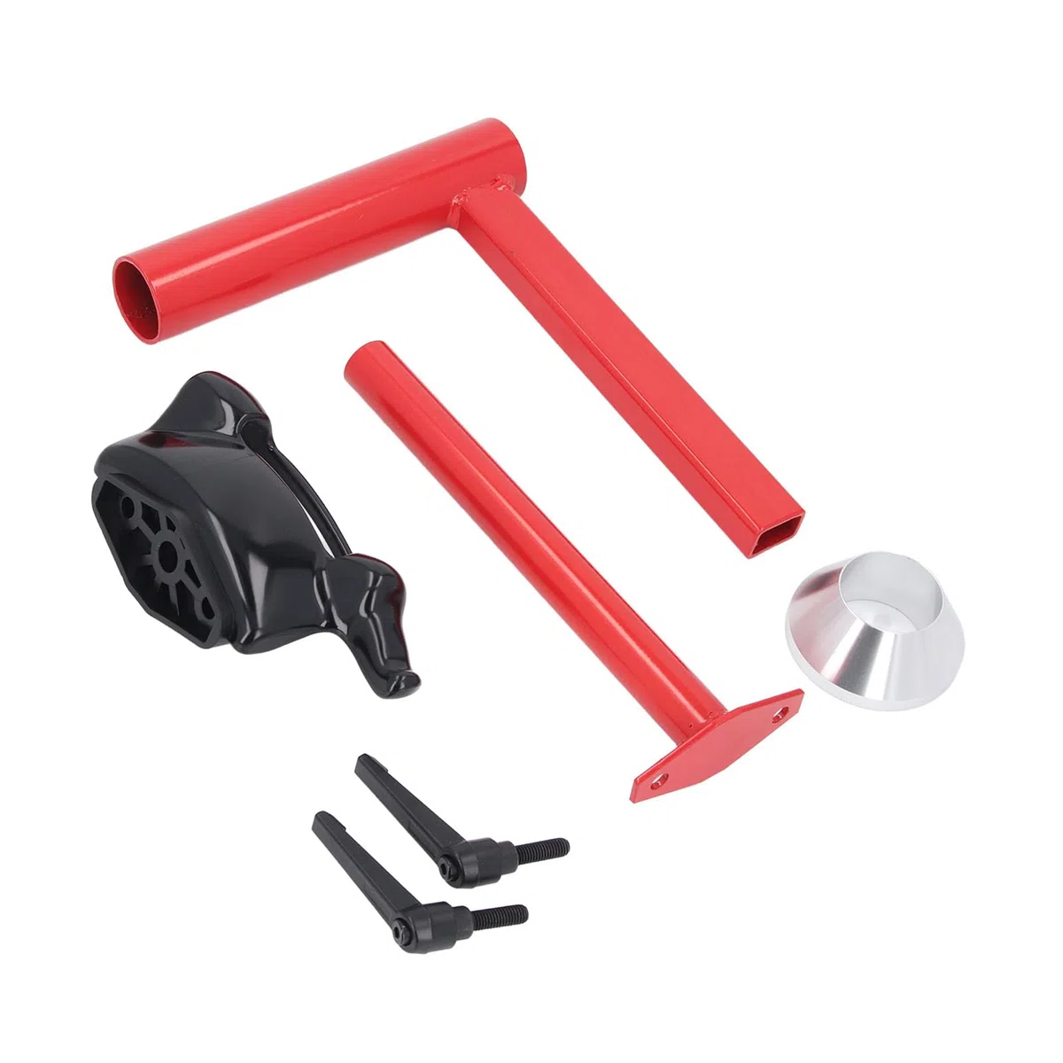 Kit de tête de Canard pour changeur de Pneu Manuel, Ensemble de têtes de Canard en Acier au Carbone, Outil à cône argenté de Haute précision pour Le Montage des pneus, kit